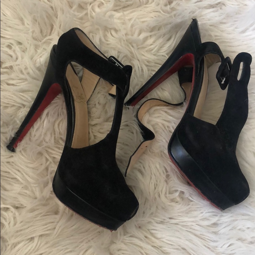 100% Authentic Christian Louboutin Platforms.